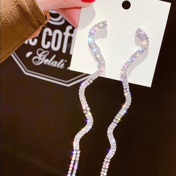 Long Tassel Earrings - Picture 2 of 9